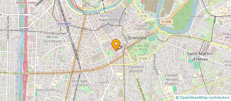 localisation de l'entreprise MICHIT CONSULTING à GRENOBLE