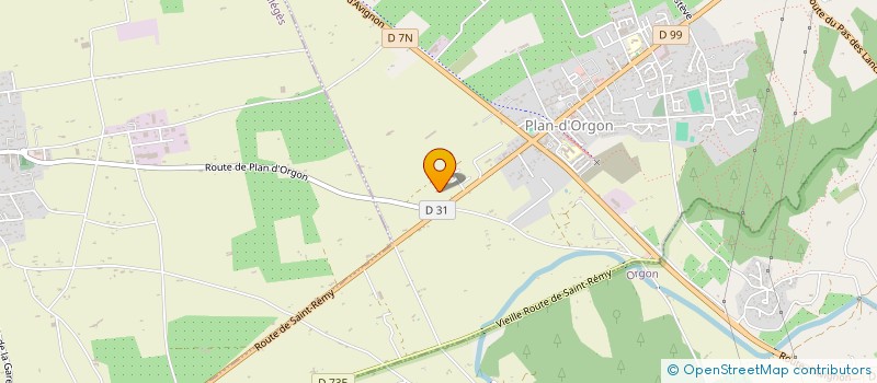 localisation de l'entreprise MICHIT PERE ET FILS à PLAN-D'ORGON