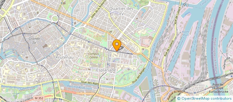 localisation de l'entreprise MICHKA à STRASBOURG