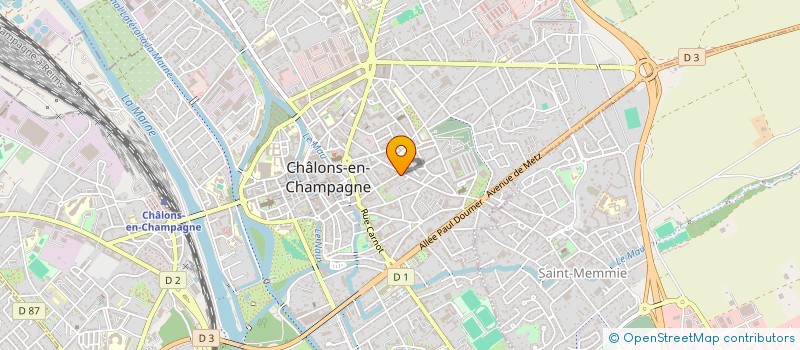 localisation de l'entreprise MICHKA  CHALONS-EN-CHAMPAGNE