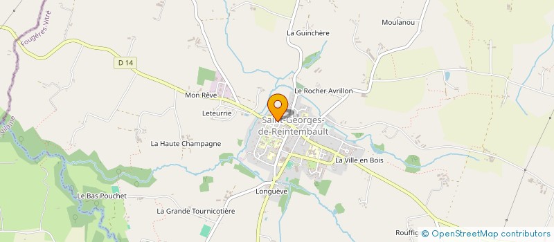 localisation de l'entreprise MICHON à POILLEY