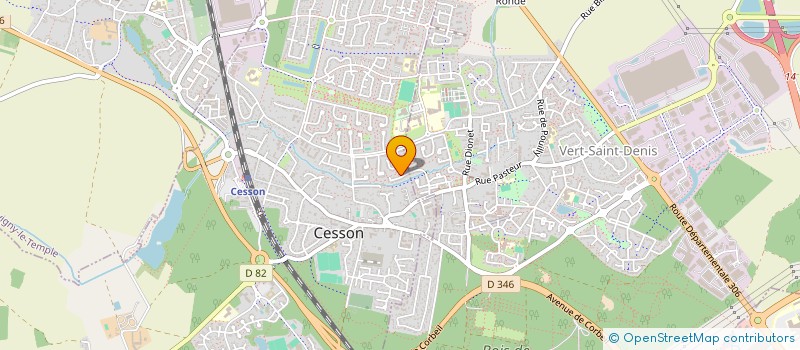 localisation de l'entreprise MICHOT SCI  CESSON