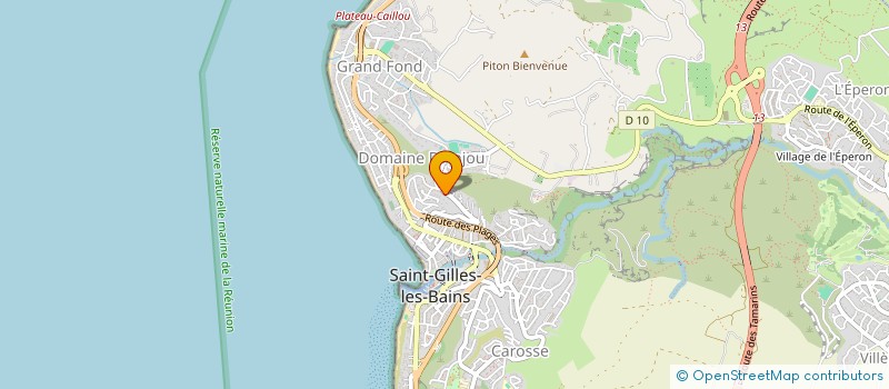 localisation de l'entreprise MICHOU & CIE  SAINT-PAUL