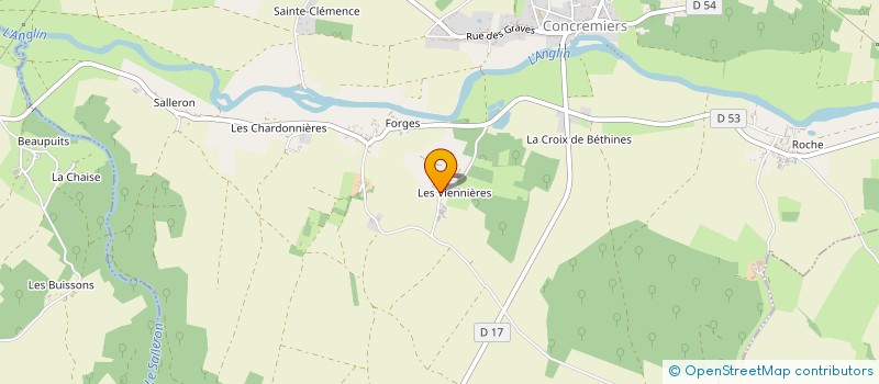 localisation de l'entreprise MICHOU FAMILY à CONCREMIERS