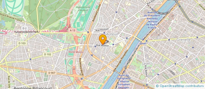 localisation de l'entreprise MICHPAM  PARIS