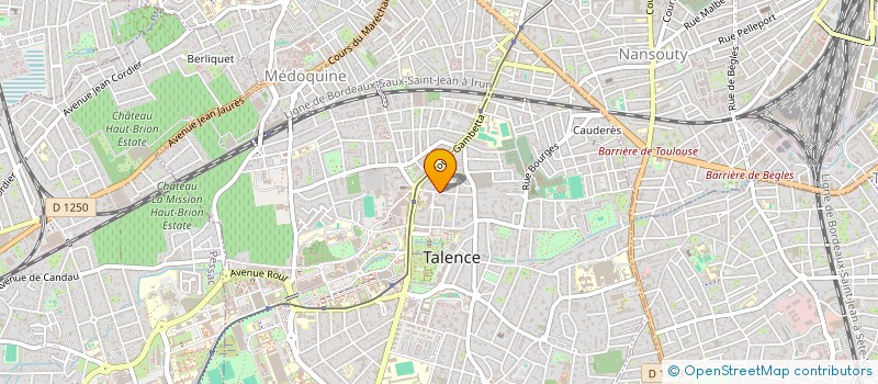 localisation de l'entreprise MICHRI  TALENCE