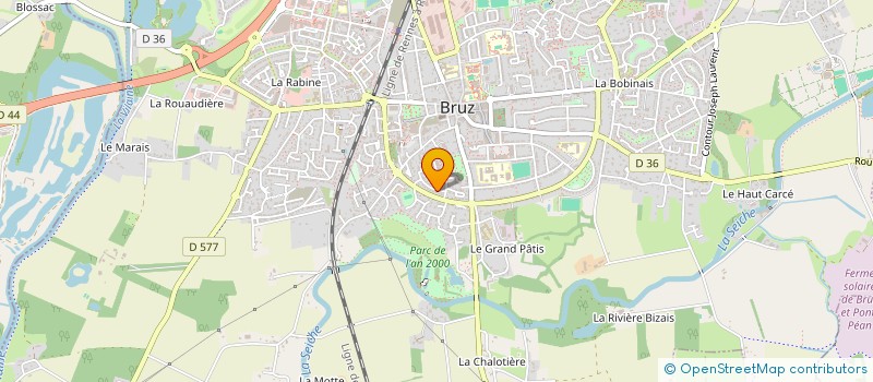 localisation de l'entreprise MICHYOL  BRUZ