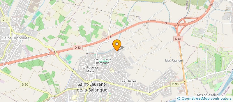 localisation de l'entreprise MICILE  SAINT-LAURENT-DE-LA-SALANQUE