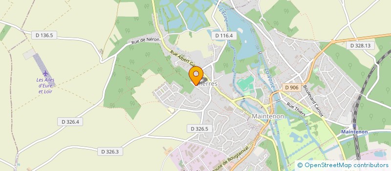 localisation de l'entreprise MICINE à PIERRES