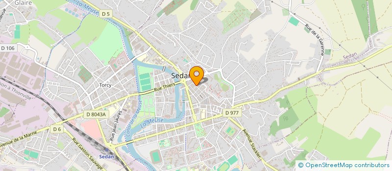 localisation de l'entreprise MICIPSA à SEDAN