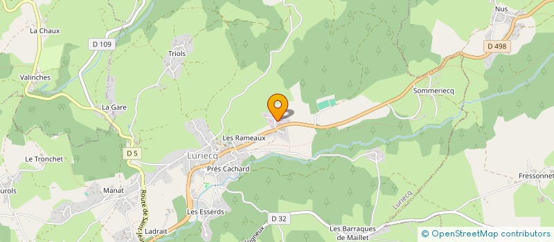 localisation de l'entreprise MICJG  LURIECQ