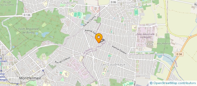 localisation de l'entreprise MICK à MONTFERMEIL
