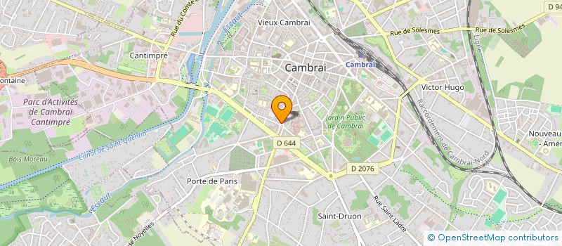 localisation de l'entreprise MICK CAMBRAI à CAMBRAI