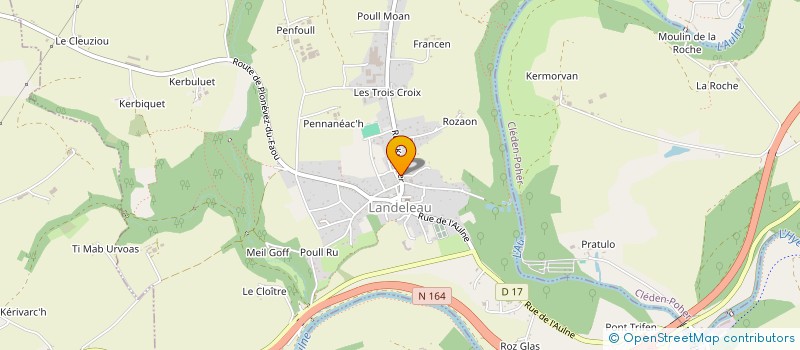 localisation de l'entreprise MICK DECOUPE  PLONEVEZ-DU-FAOU