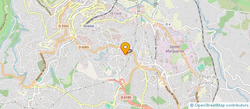 localisation de l'entreprise MICK-ELLY à GRASSE