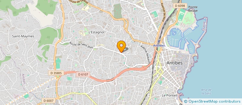 localisation de l'entreprise MICKA LE PECHEUR  ANTIBES