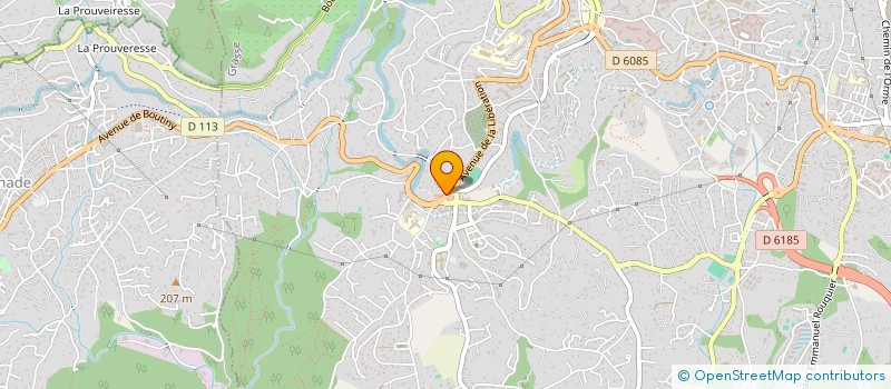 localisation de l'entreprise MICKA ROTISSERIE à GRASSE