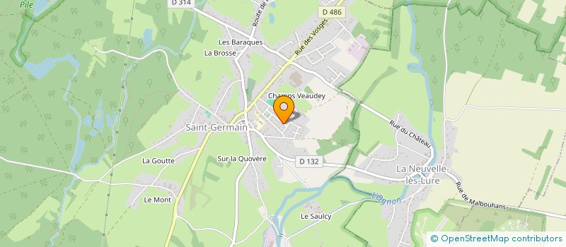 localisation de l'entreprise MICKA TAXI  SAINT-GERMAIN