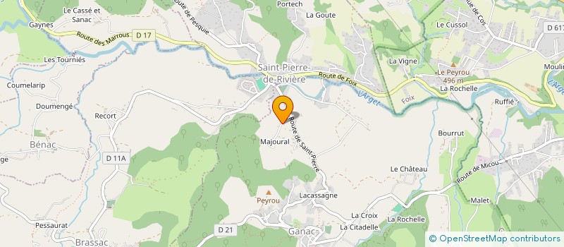 localisation de l'entreprise MICKACOM à GANAC