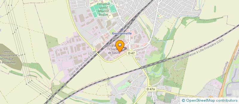 localisation de l'entreprise MICKAEL  GOUSSAINVILLE