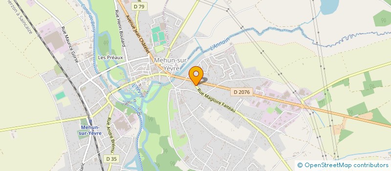 localisation de l'entreprise MICKAEL BOYER SARL  MEHUN-SUR-YEVRE