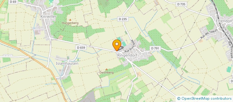 localisation de l'entreprise MICKAEL CALLEGHER ELECTRICITE  RINGENDORF