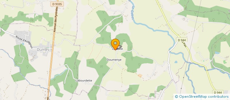 localisation de l'entreprise MICKAEL FAUTHOUX  EYRES-MONCUBE