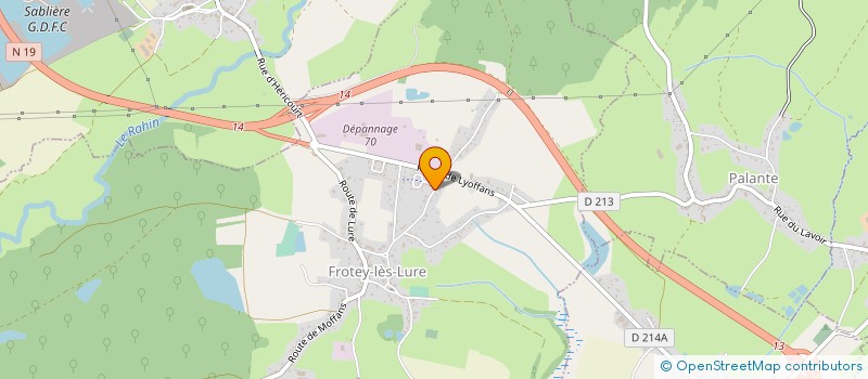 localisation de l'entreprise MICKAEL JEANNIN  VY-LES-LURE