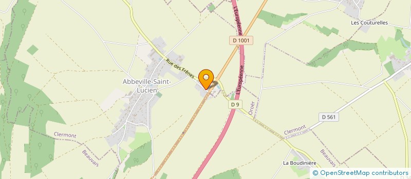 localisation de l'entreprise MICKAEL LE CHAUFFEUR PRIVE  ABBEVILLE-SAINT-LUCIEN