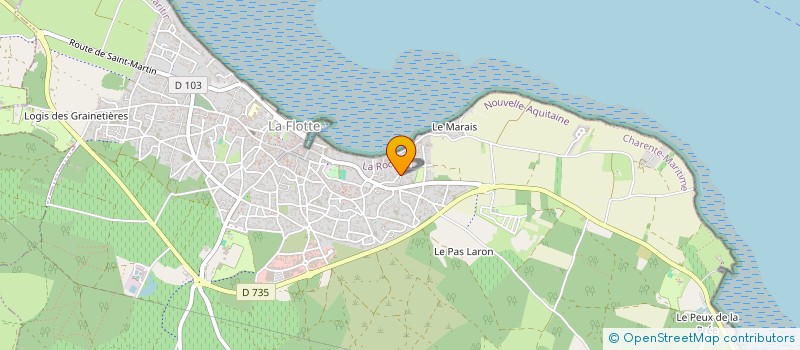 localisation de l'entreprise MICKAEL MACIA  LA FLOTTE