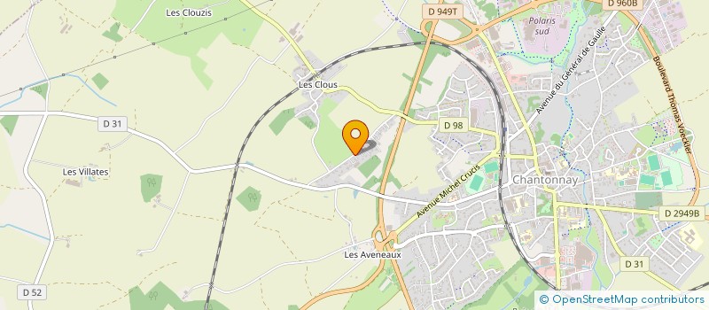 localisation de l'entreprise MICKAEL PIVETEAU HOLDING à CHANTONNAY