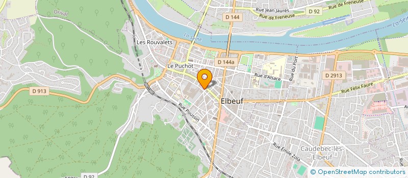 localisation de l'entreprise MICKAEL PREY  ELBEUF