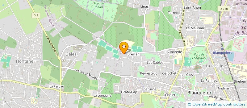 localisation de l'entreprise MICKAEL TARRIEU à BLANQUEFORT
