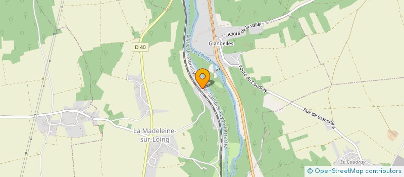 localisation de l'entreprise MICKAFANNY  LA MADELEINE-SUR-LOING