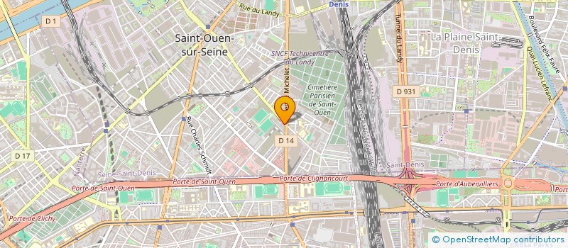 localisation de l'entreprise MICKAIL à SAINT-OUEN-SUR-SEINE