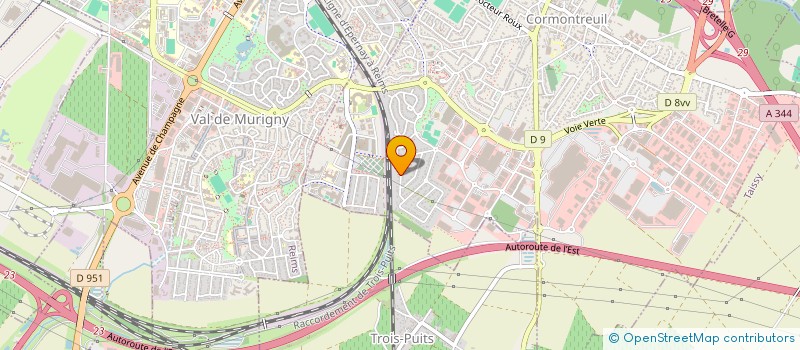 localisation de l'entreprise MICKALISS  CORMONTREUIL