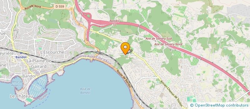 localisation de l'entreprise MICKAMELIH83  SANARY-SUR-MER