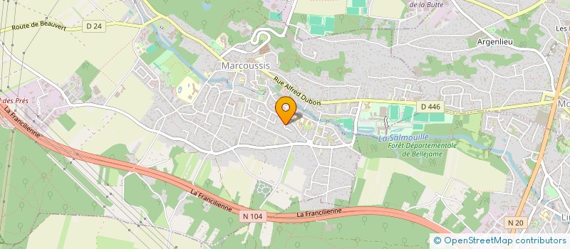 localisation de l'entreprise MICKAREA  MARCOUSSIS