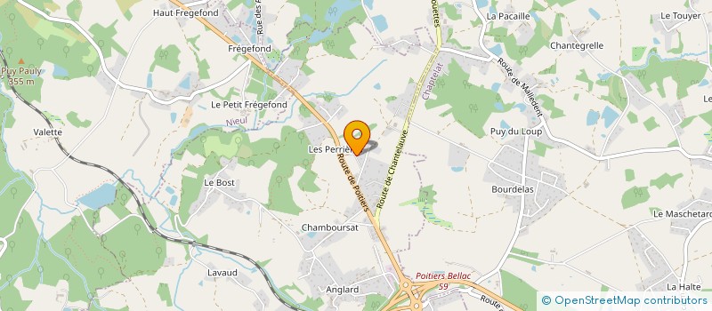 localisation de l'entreprise MICKAXEL à COUZEIX