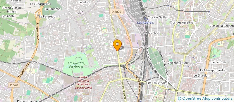 localisation de l'entreprise MICKEYDOUN à ORLEANS