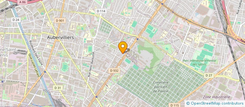 localisation de l'entreprise MICKO  AUBERVILLIERS