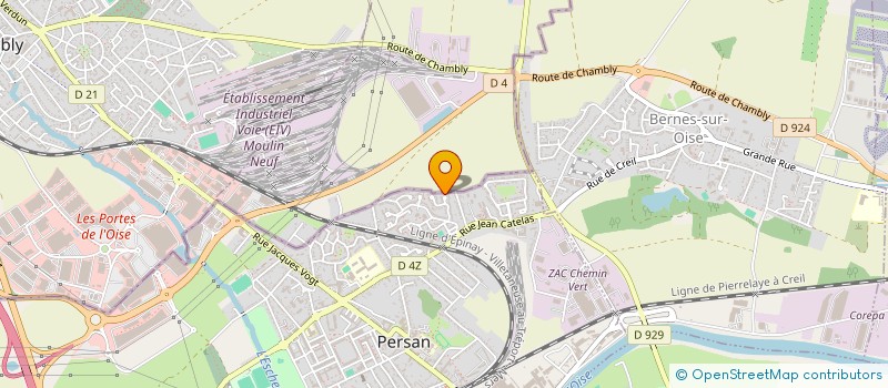 localisation de l'entreprise MICKY MIKE PROD  PERSAN