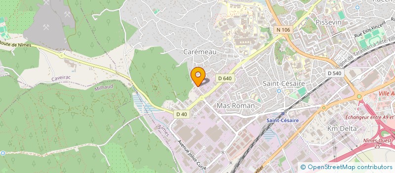 localisation de l'entreprise MICLAT  NIMES