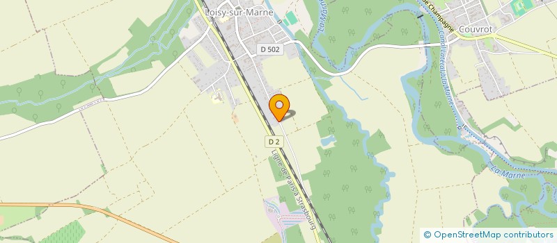 localisation de l'entreprise MICLO  LOISY-SUR-MARNE