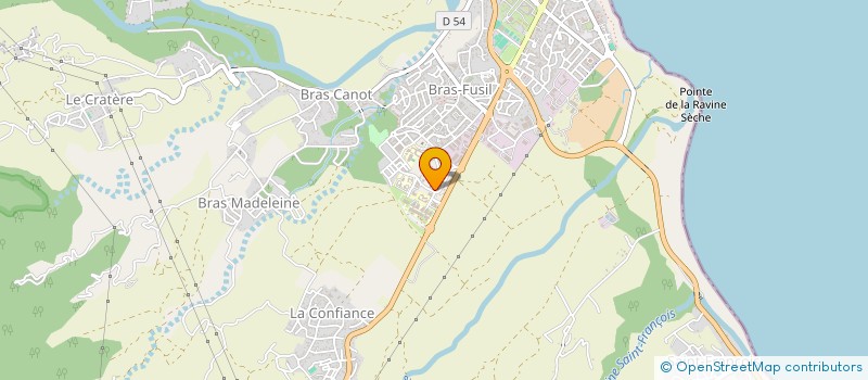 localisation de l'entreprise MICLOS MENUISERIES à SAINT-BENOIT