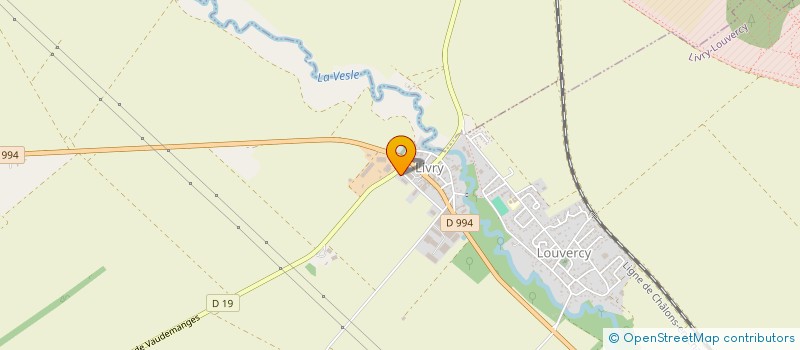 localisation de l'entreprise MICLOU  LIVRY-LOUVERCY