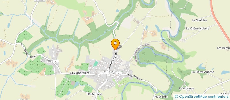 localisation de l'entreprise MICMA  MAUGES-SUR-LOIRE