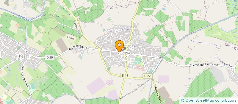 localisation de l'entreprise MICMAC PROD.  ALENYA