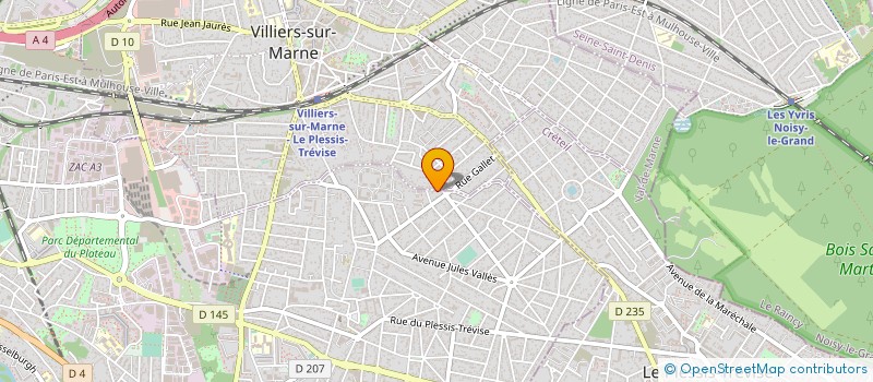 localisation de l'entreprise MICNET à CHAMPIGNY-SUR-MARNE