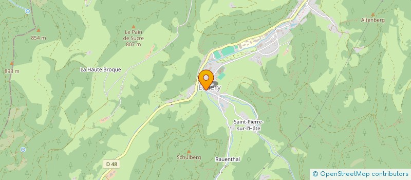 localisation de l'entreprise MICO  SAINTE-MARIE-AUX-MINES